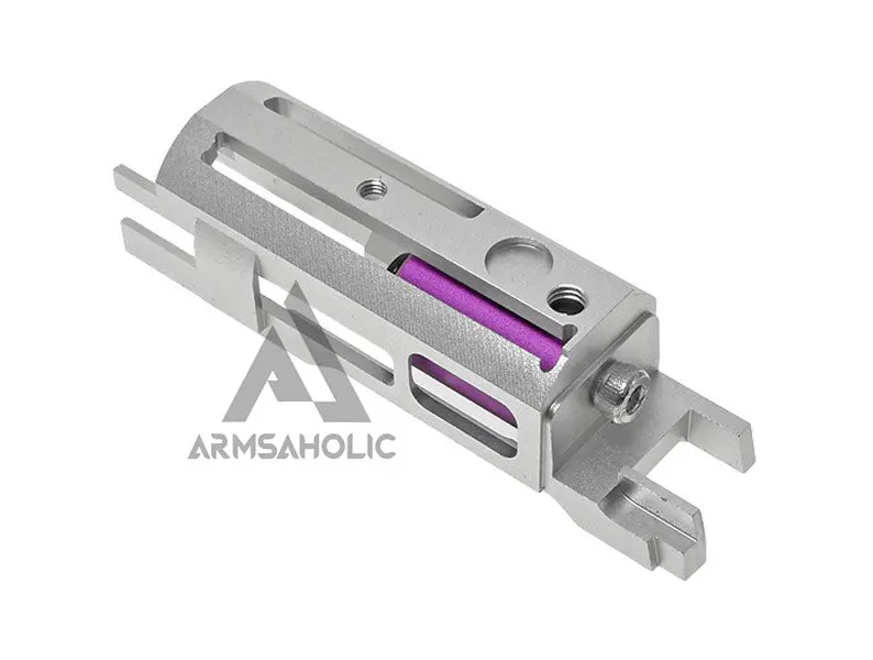 Cowcow Tech B02 Ultra Lightweight Blowback Housing (Piston Head Ver.) Sliver Hi-Capa 1911 1