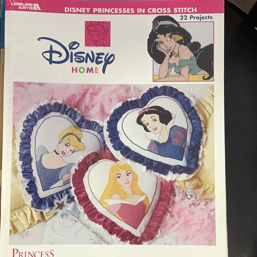 Disney Princesses In Cross Stitch 1