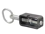B2598lp - 5/8 Inch Weld-On Spring Latch Assembly - Extended Plunger 1