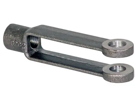 B27087anc - Adjustable Yoke End 5/8-11 Nc Thread And 5/8 Inch Diameter Thru-Hole 1