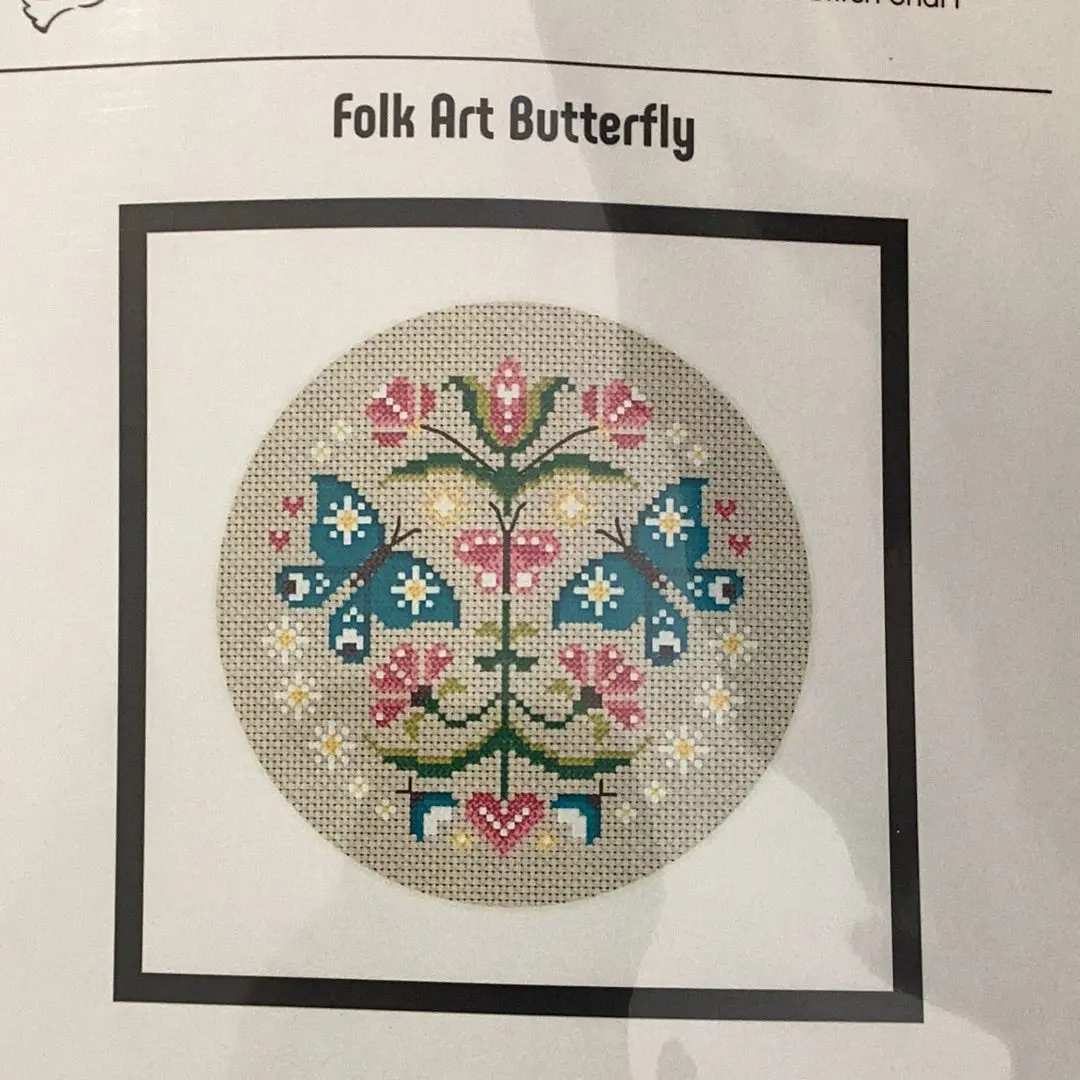 Folk Art Butterfly 1