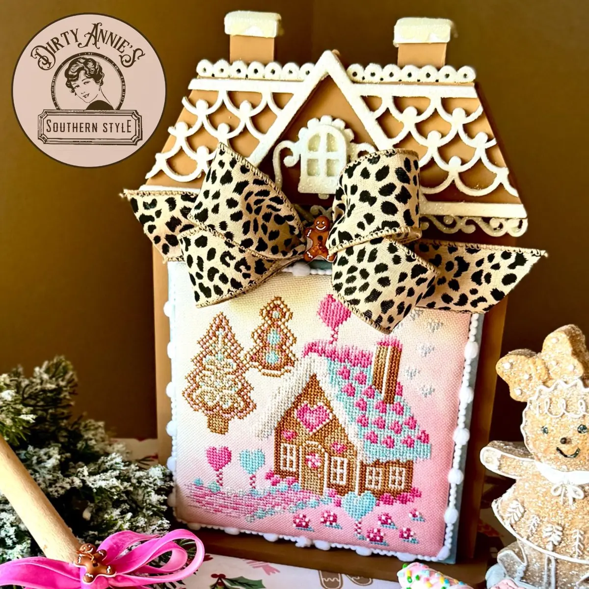 Valentines Gingerbread House 1