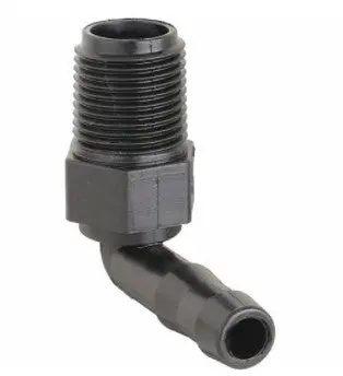 1/2" Mpt X 1/2" Hose Shank 90 Deg Hb050-90 1