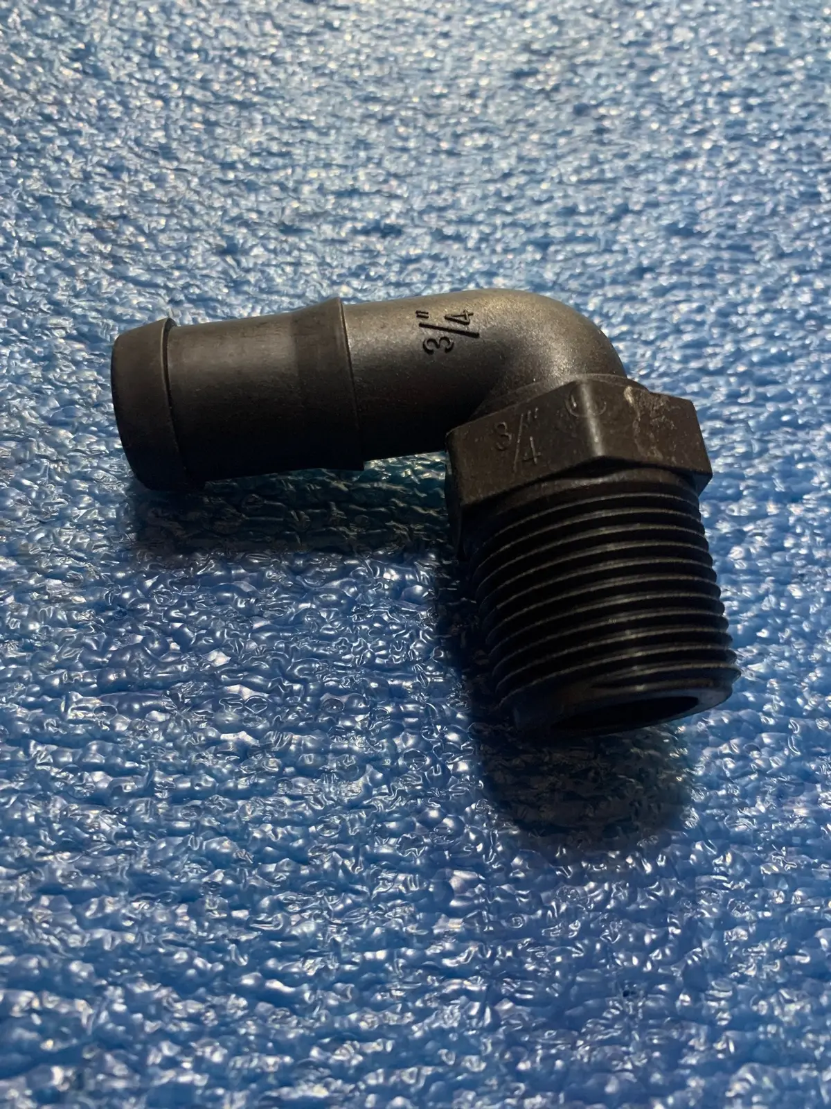 3/4"Mpt X 3/4" Hose Shank 90 Deg Hb075-90 1