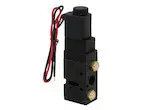 Bav050sa - 4-Way 2-Position Solenoid Air Valve With Five 1/4 Inch Npt Ports 1