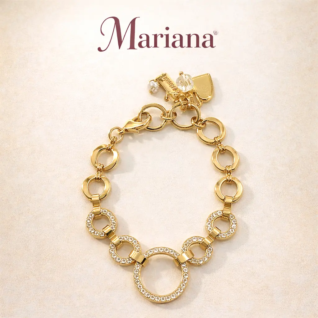 Mariana Bracelet B-4039/4-001001-Yg Brilliant Circles 1