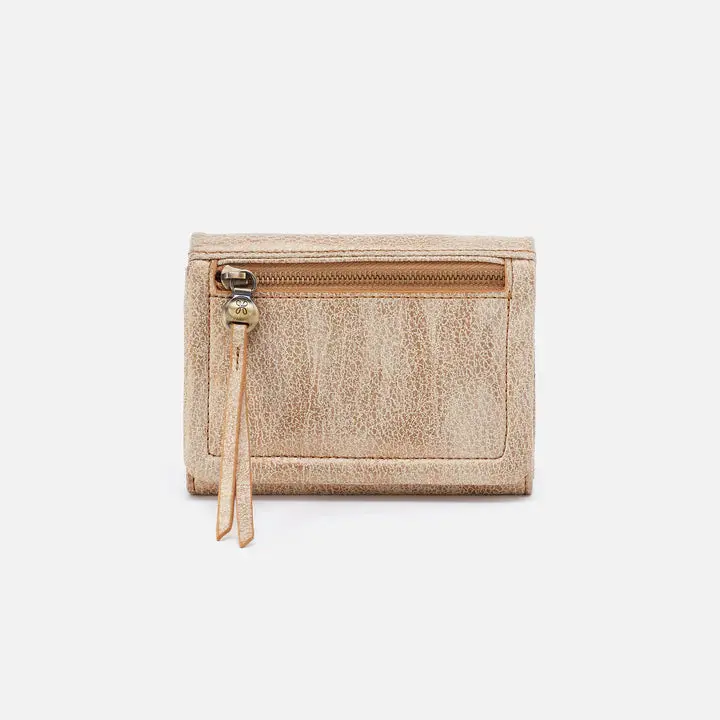 Lumen Medium Bifold Wallet | Metallic Hide 1