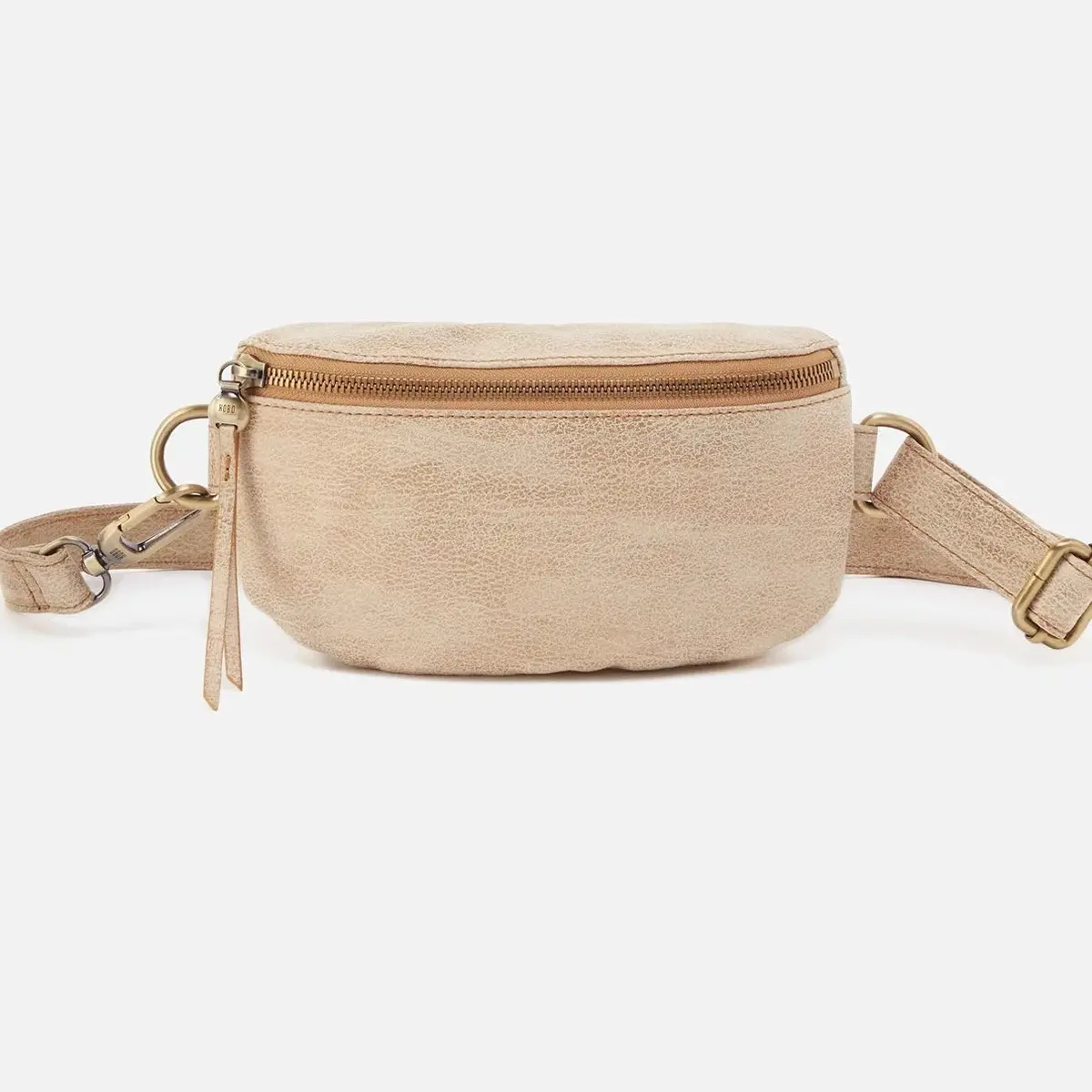 Fern Belt Bag | Metallic Leather 1