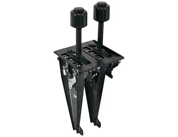 Bta52 - Air Pto-Hoist-Hoist B-Series Dual Lever Control For 1/4-28 Cable/Pto Air Valve 1
