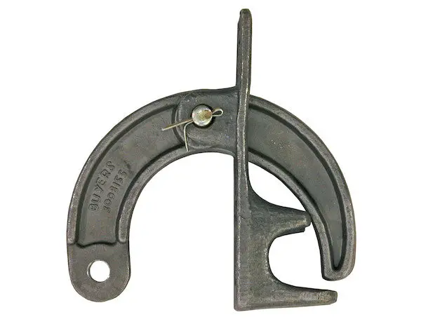Btl020b2 - 2.5 Inch Wide Drop Forged Lower Dump Hinge Assembly For 1 Inch Diameter Post 1