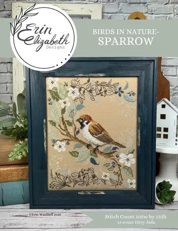 Birds In Nature - Sparrow 1