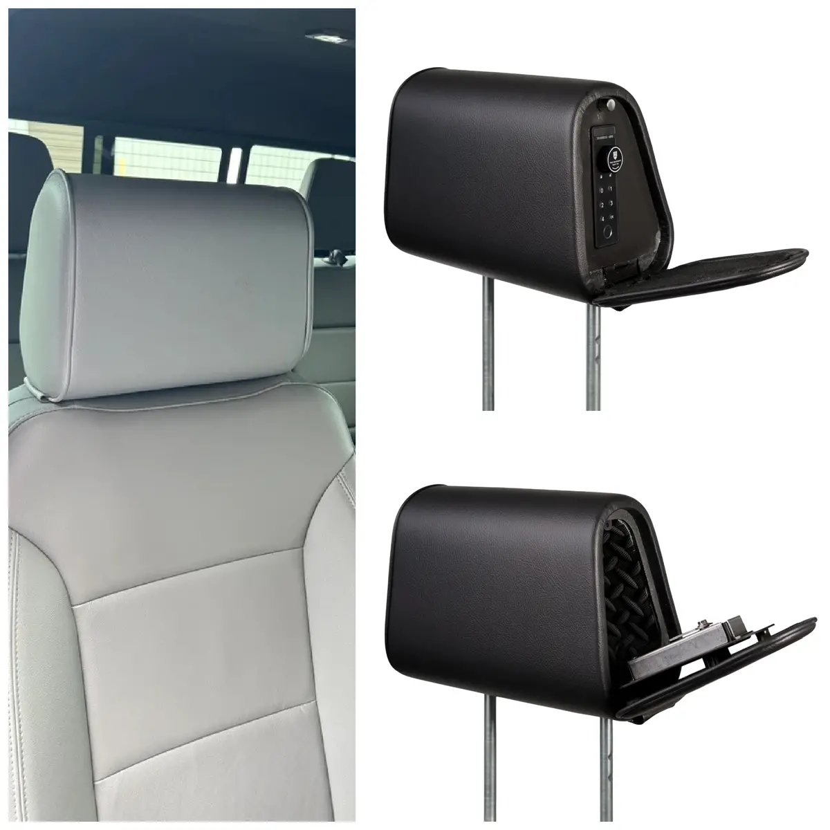 The Vulcan Vehicle Headrest Safe 1