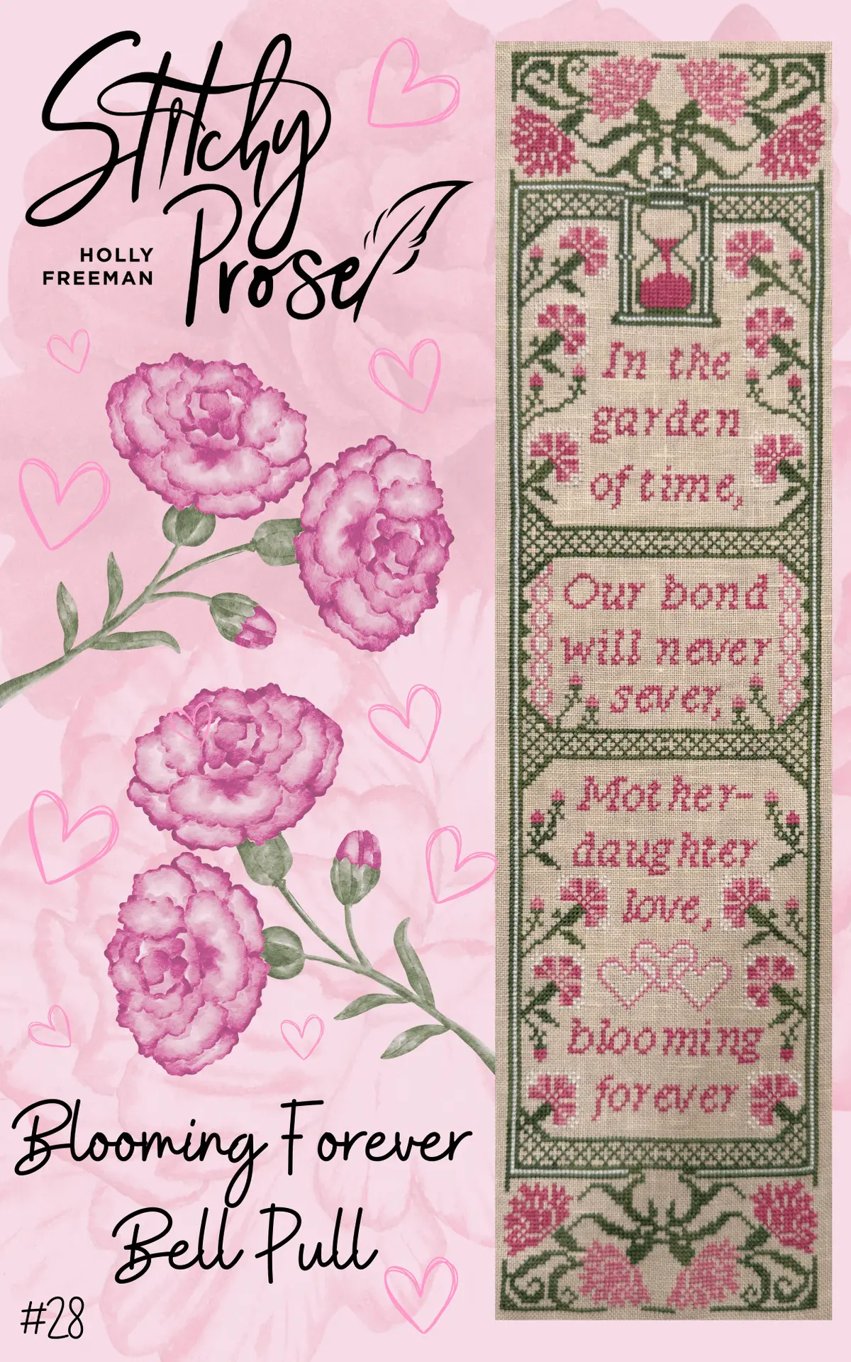 Blooming Forever Bell Pull 1
