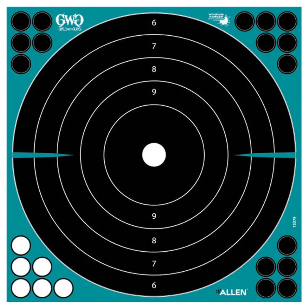 Bullseye Shooting Target - 10 Pack 1