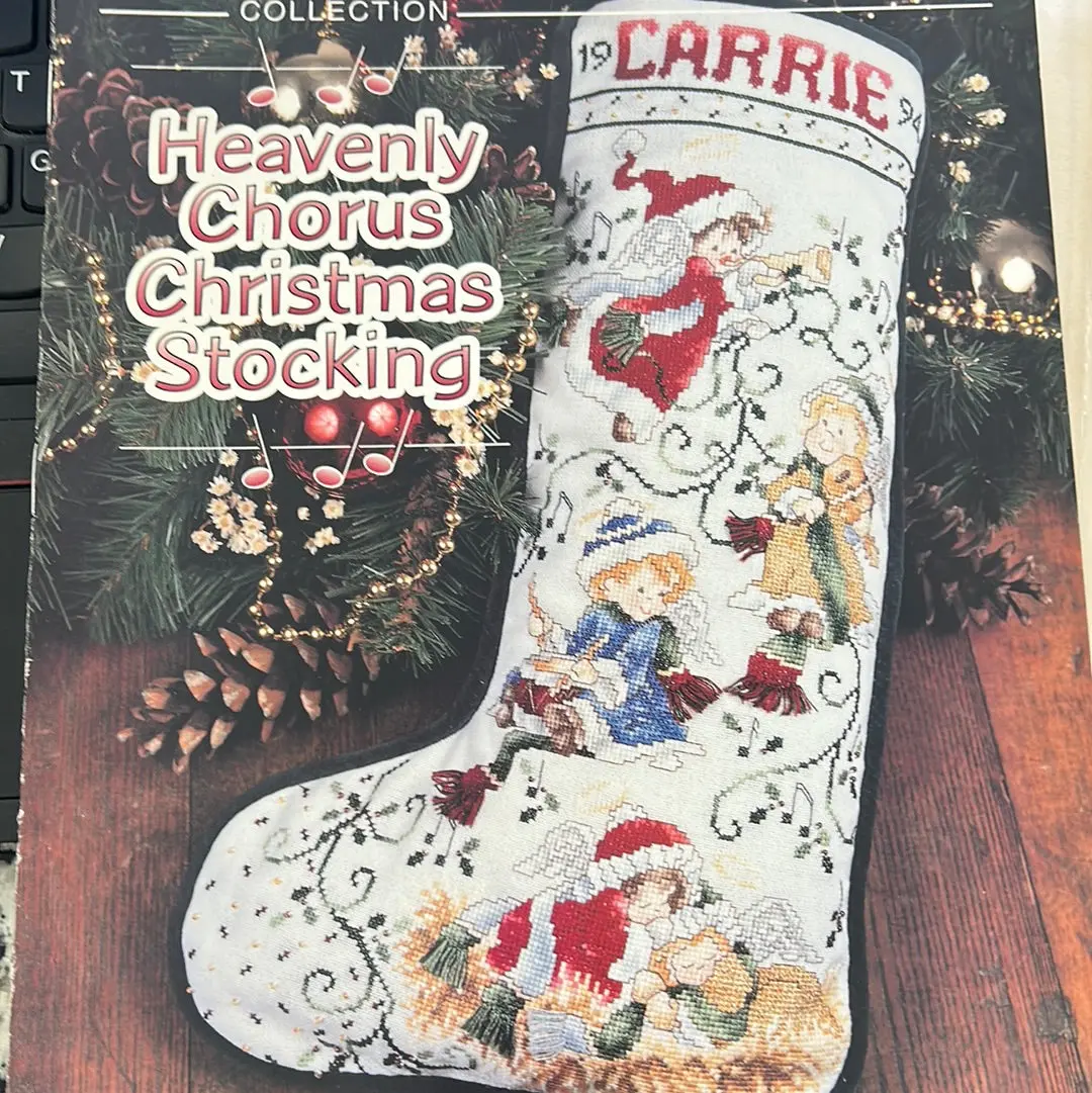 Heavenly Chorus Christmas Stocking 1