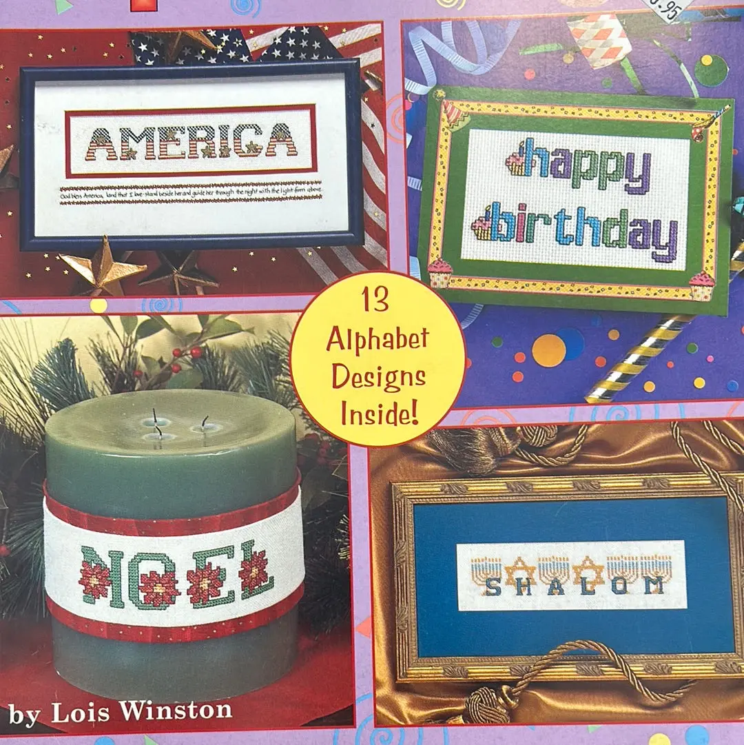 Celebrations Alphabet 1