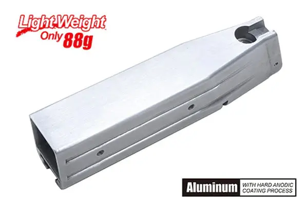 Guarder Aluminum Magazine Case For Marui Hi-Capa 5.1 (No Marking/Alum. Color) #Capa-52(A) 1