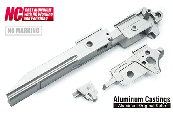 Guarder Aluminum Frame For Marui Hi-Capa 5.1 (Gd Type/No Marking/Alu. Org. Color) #Capa-62(A) 1