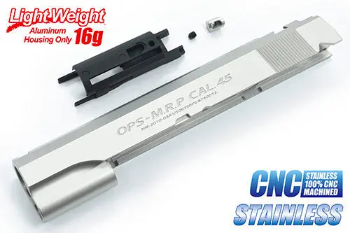 Guarder Stainless Cnc Slide For Marui Hi-Capa 5.1 (Ops/Silver)
#Capa-65(O)Sv *Ns 1