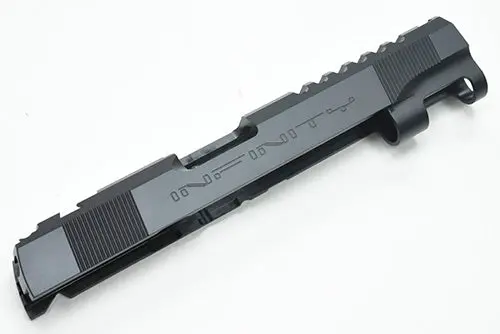 Guarder Steel Cnc Slide For Marui Hi-Capa 5.1 Gold Match (Infinity/Black)Capa-66(I)Bk 1