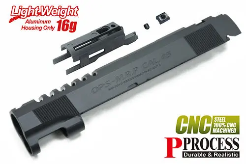 Guarder Steel Cnc Slide For Marui Hi-Capa 5.1 Gold Match (Ops/Black)#Capa-66(O)Bk
 *Ns 1