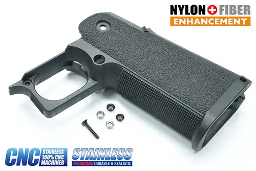Guarder Enhanced Grip For Marui Hi-Capa Series Standard (Black) #Capa-99(Bk) 1