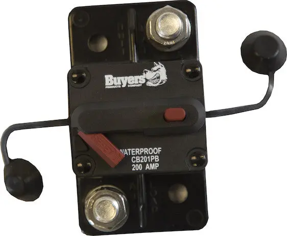 Cb201pb - 200 Amp Circuit Breaker With Manual Push-To-Trip Reset With Large Frame 1