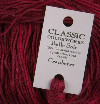 Belle Soie Cranberry 1