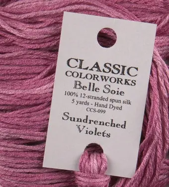Belle Soie Sundrenched Violets 1