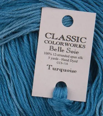Belle Soie Turquoise 1