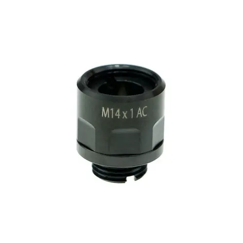 Cowcow A01 Stainless Steel Silencer Adapter (11Mm To 14Mm, Black) #Cct-Tmhc-018 1