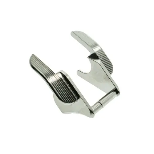 Cowcow Match Grade Stainless Steel Thumb Safety For Marui Hi-Capa- Silver #Cct-Tmhc-153 1