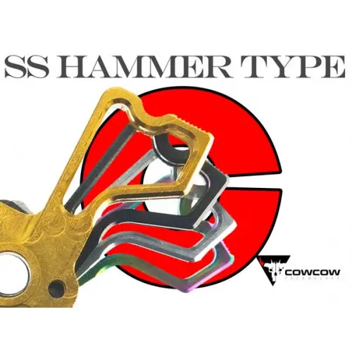 Cowcow Match Grade Stainless Steel Hammer Type C For Marui Hi-Capa, 1911 1