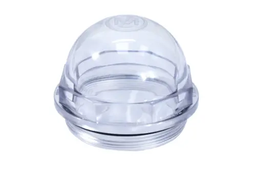 3"  Plastic Sight Glass With O Ring 1093-0003 1
