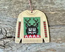 Clarence Cat Ugly Sweater Kit 1