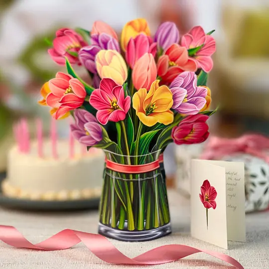 Festive Tulip Cards 1