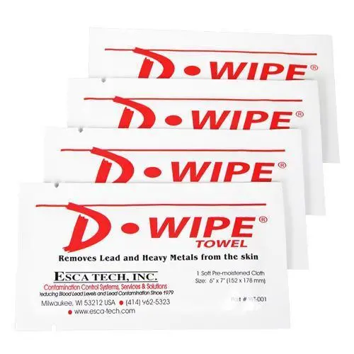 D-Wipes Lead Remover Towels 1