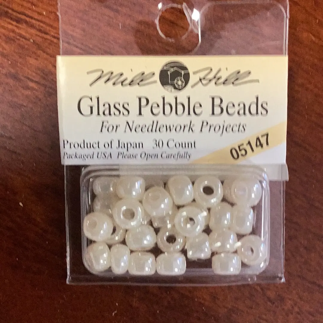 Glass Pebble Beads 05147 1