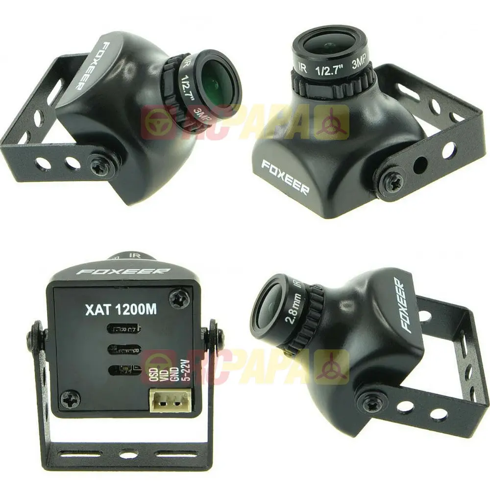 Foxeer Xat1200m 16:9 1200Tvl Dc5-22V Hs1189 Mini Fpv Camera 1