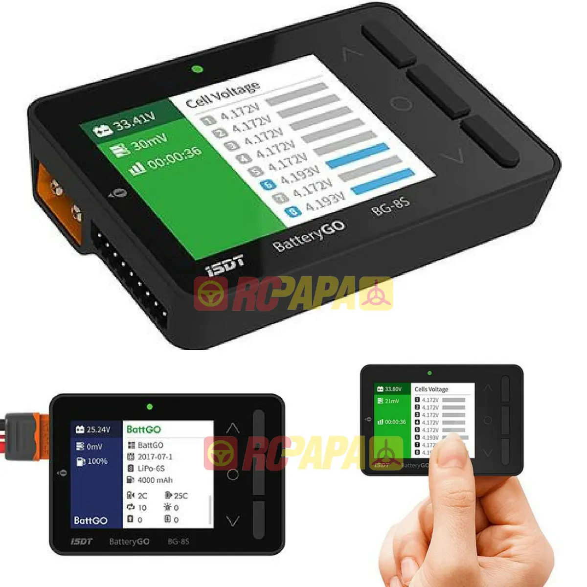 Isdt Batterygo Bg-8S Smart Battery Checker 1