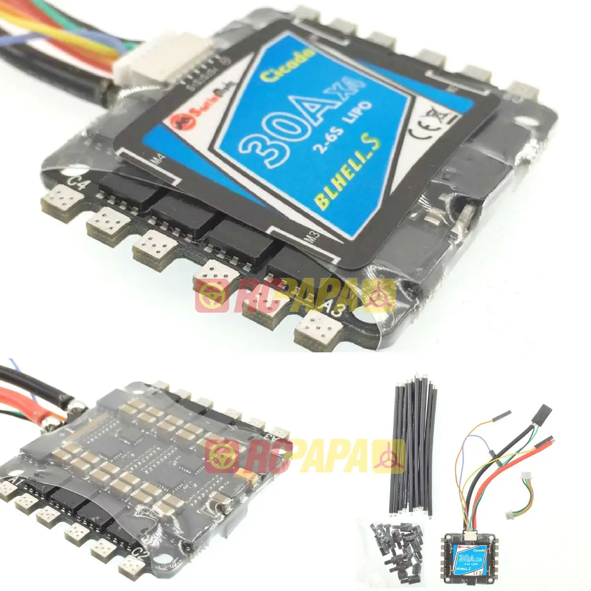 Sunrise Cicada 4In1 30Ax4 (2-6S) Blheli_S Esc 1