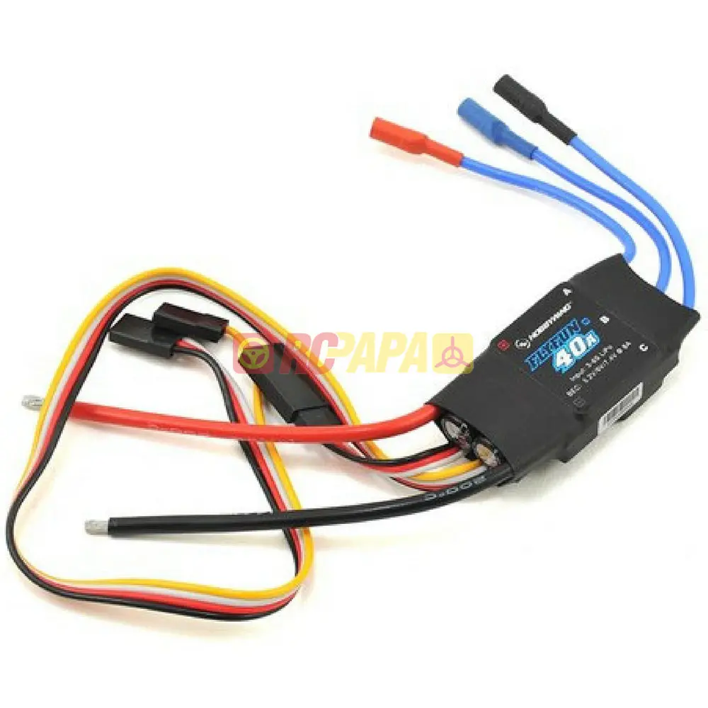 Hobbywing Flyfun 40A V5 3-6S Speed Controller Esc For Airplane Helicopter 1
