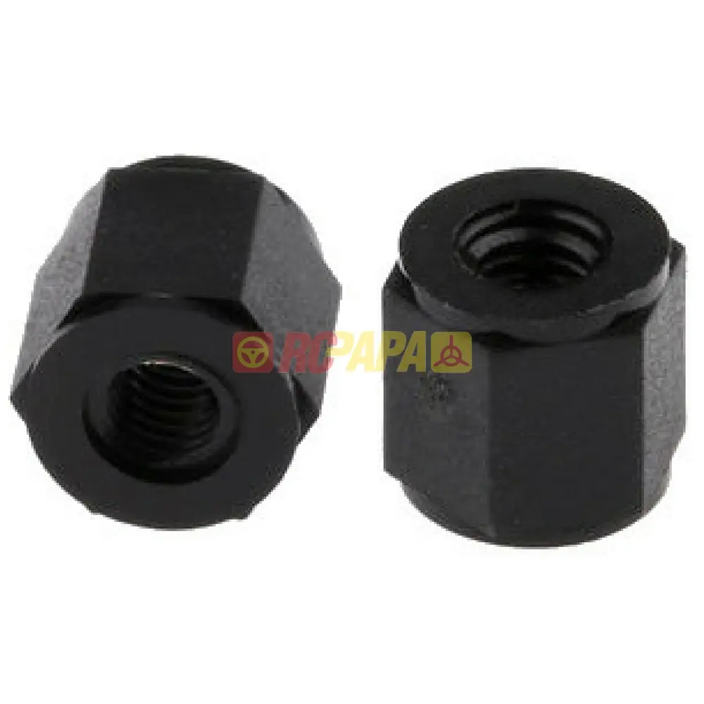 6Mm High Nylon Threaded Hex Spacer 6Mm Wide For M3 Thread (4Pc) 1