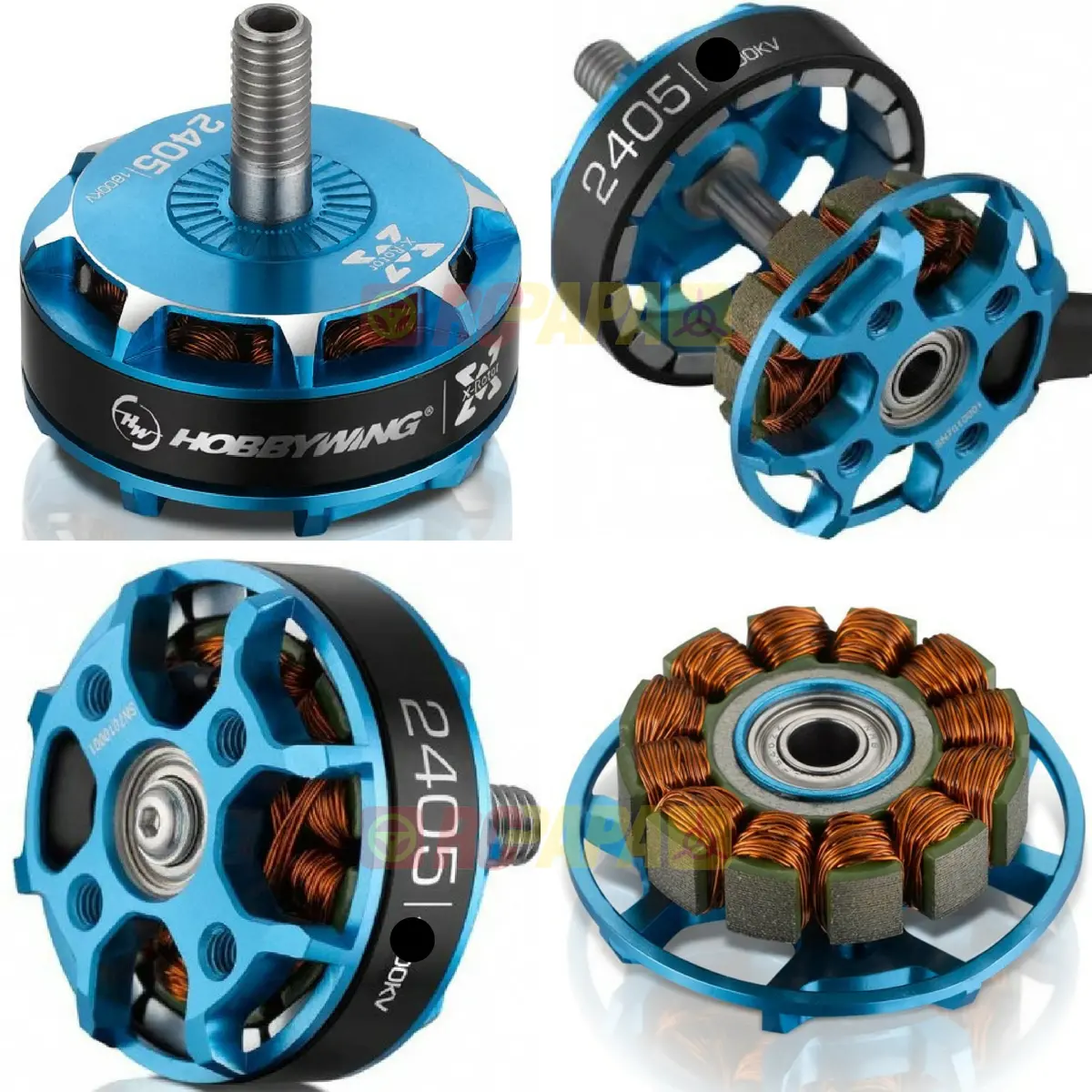 Hobbywing Xrotor 2405 1800/2205Kv Motor For Fpv Drone Racing 1