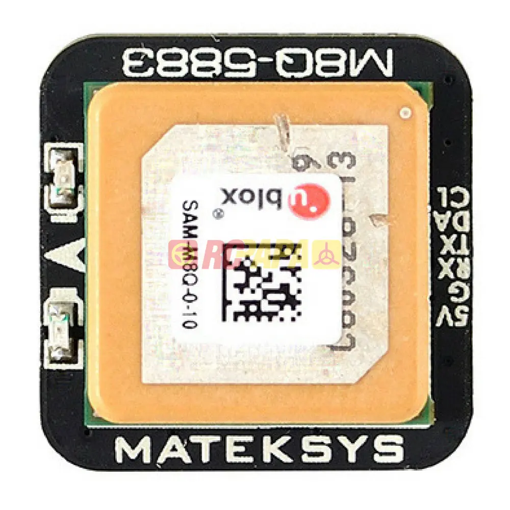 Matek Gps & Compass M8q-5883 Module Sam-M8q Qmc5883l For Uav Systems, Robots, Rc, Fpv 1