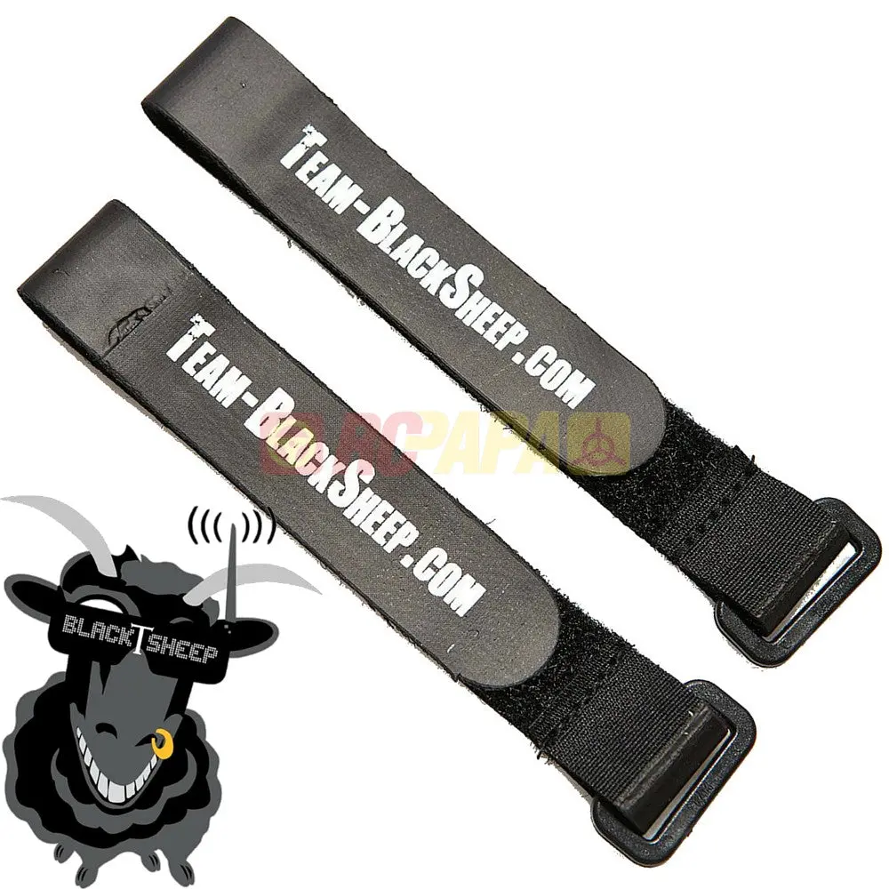 Tbs Team Blacksheep Velcro Battery Straps 1