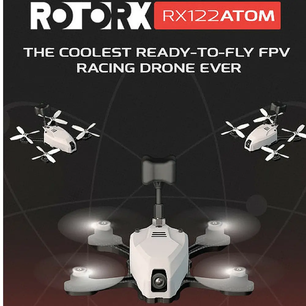 Rotorx Rx122 Atom V2 Diy Basic Pack Fpv Micro Racing Drone 1
