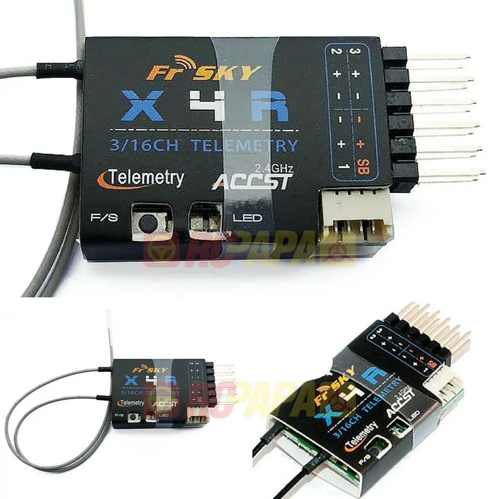 Frsky X4rsb 3/16Ch 2.4Ghz Accst Receiver (With Telemetry Smart Port Sbus) 1