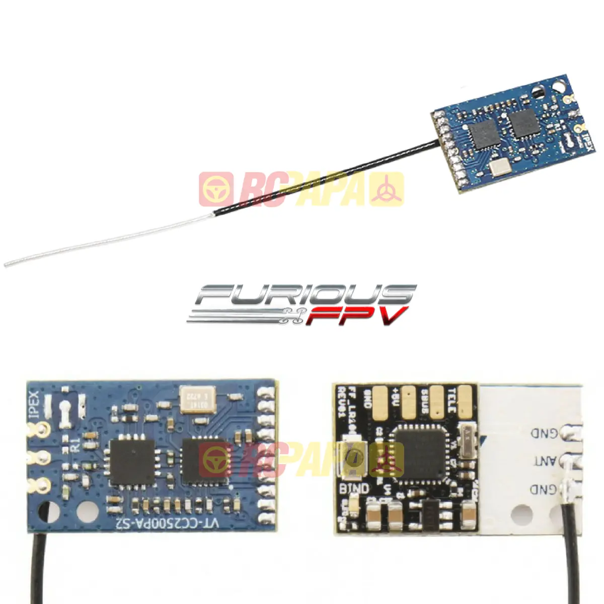 Furious Fpv Lr1000 Mini Receiver For Frsky (Fpv-0151-S) 1