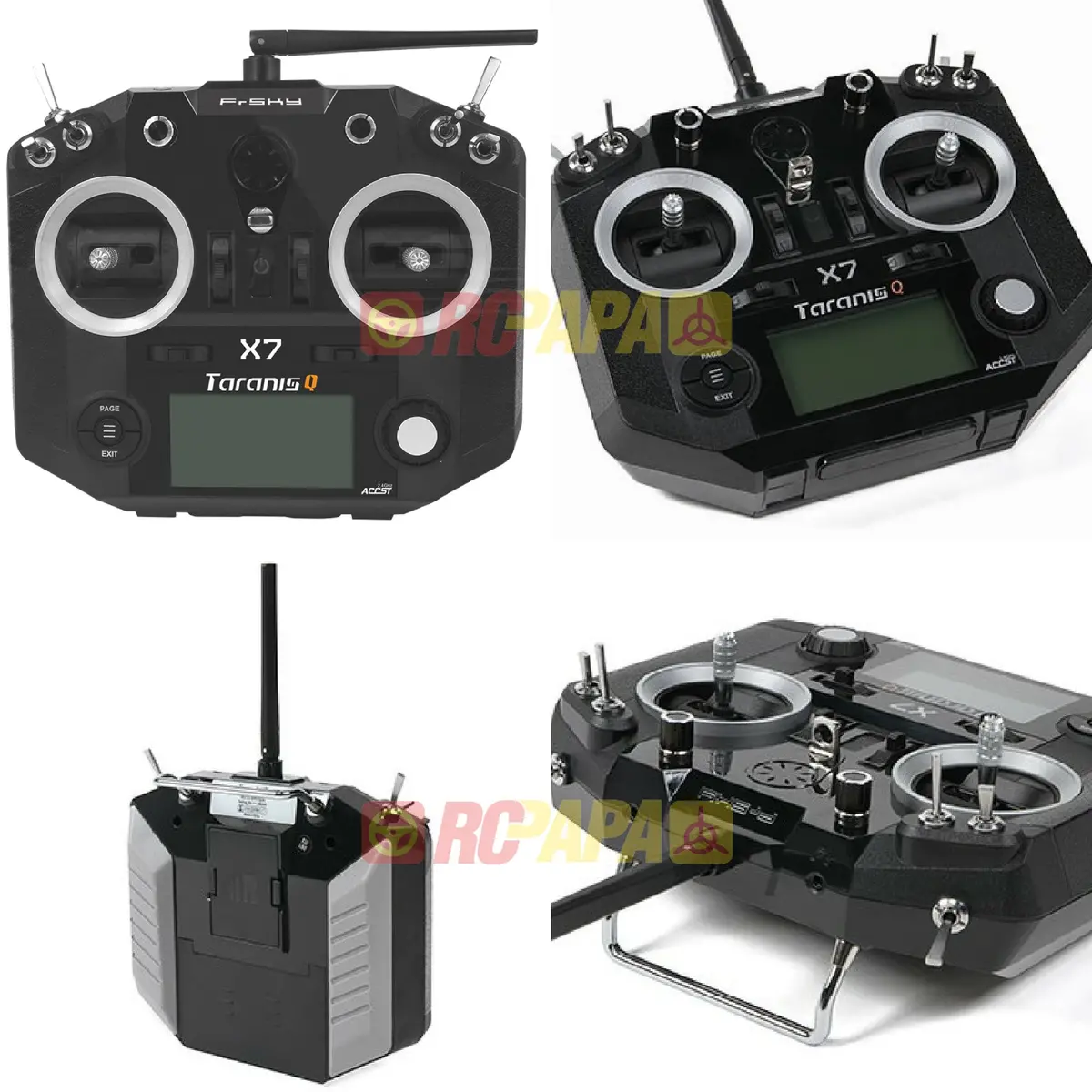 Frsky Taranis Q X7 2.4Ghz 16Ch Transmitter (Black) 1